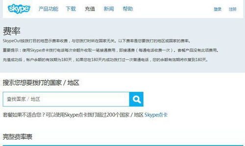 skype拨打台湾手机资费,Skype拨打台湾手机费用全解析